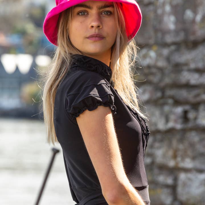 Proppa Toppa Hats - Wholesale Cloche Hat - Women's - Water Resistant Velour Packable Hat7