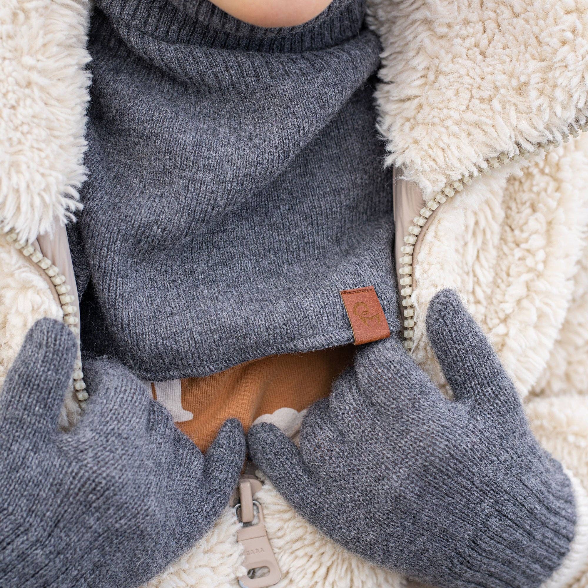 menique - Wholesale Scarf - Kids - Kids' Dickie Neck Warmer Merino & Cashmere2