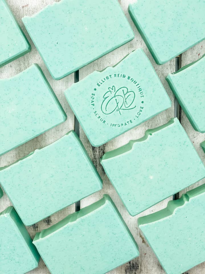 Aloe + Green Clover Soap Bars for wholesale by Elliot Reid Boutique