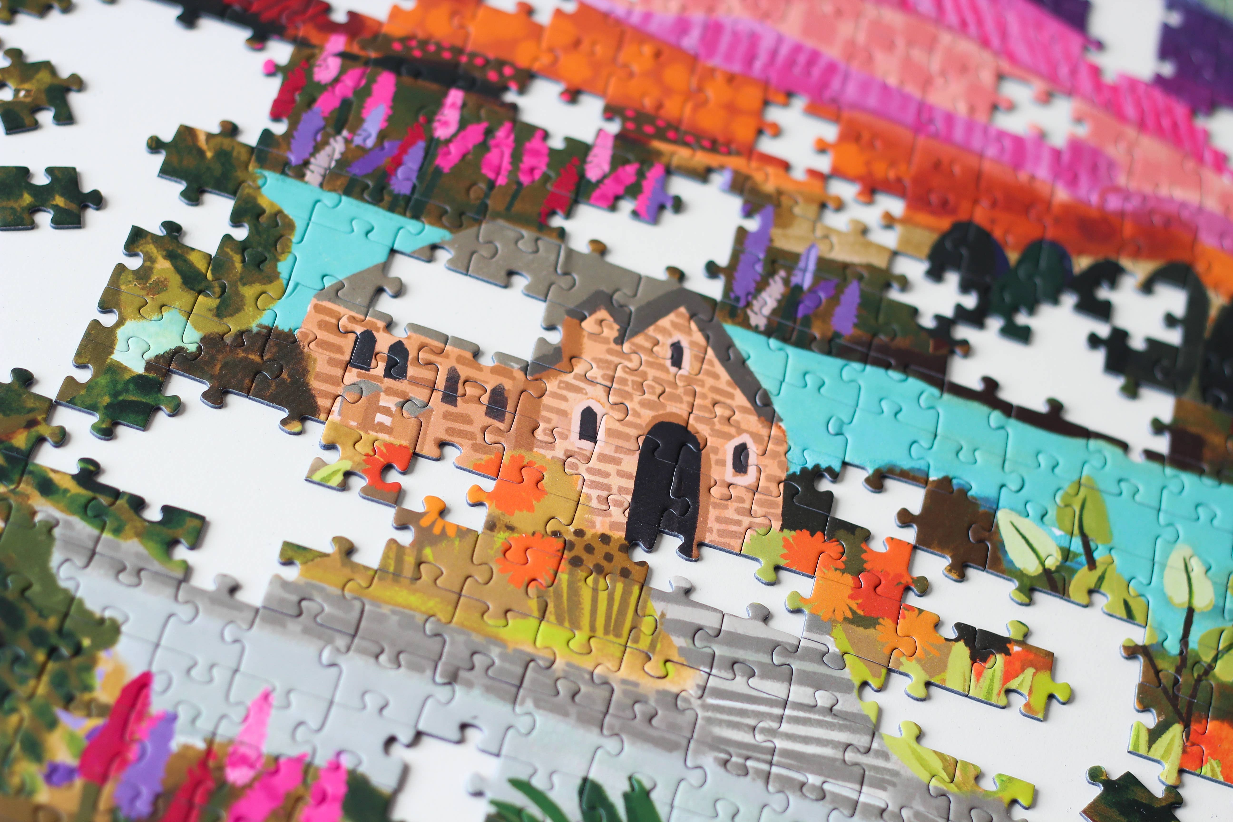 Piecely Puzzles – Engroshandel Puslespil - Voksen – Lake Tekapo puslespil (1000 stykker)3