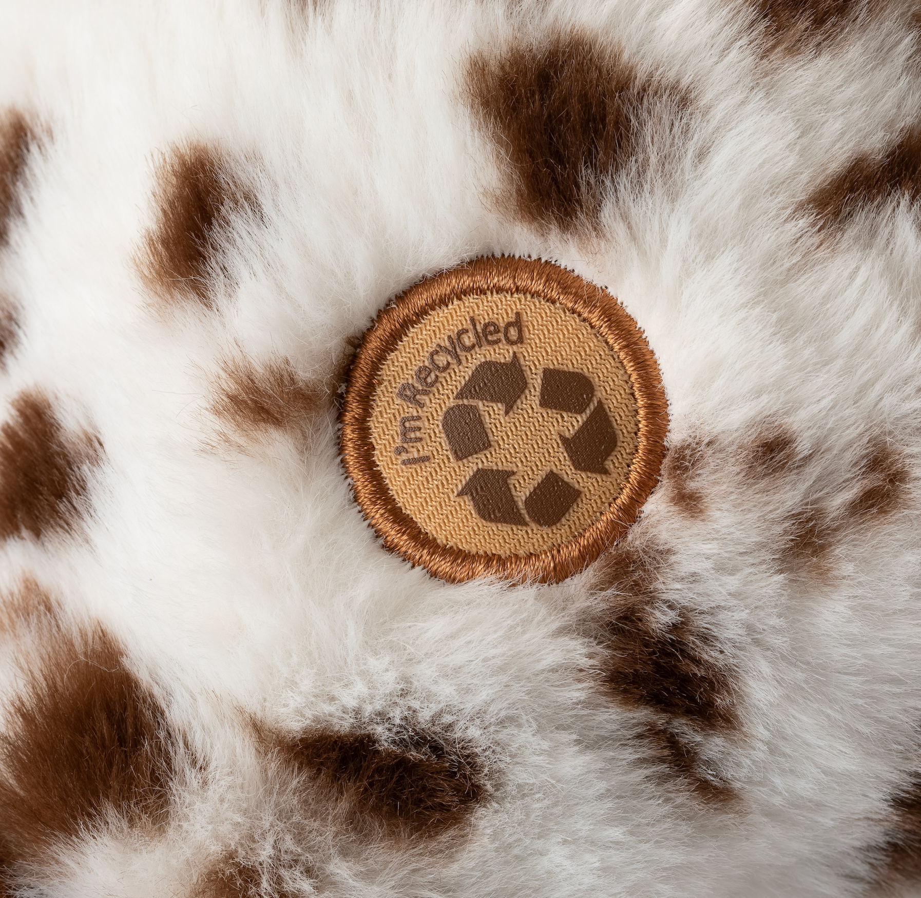 The Petting Zoo - Wholesale Stuffed/Plush Toy - Kids & Baby - Wild Onez Brown Spotted Goat medium 12"6