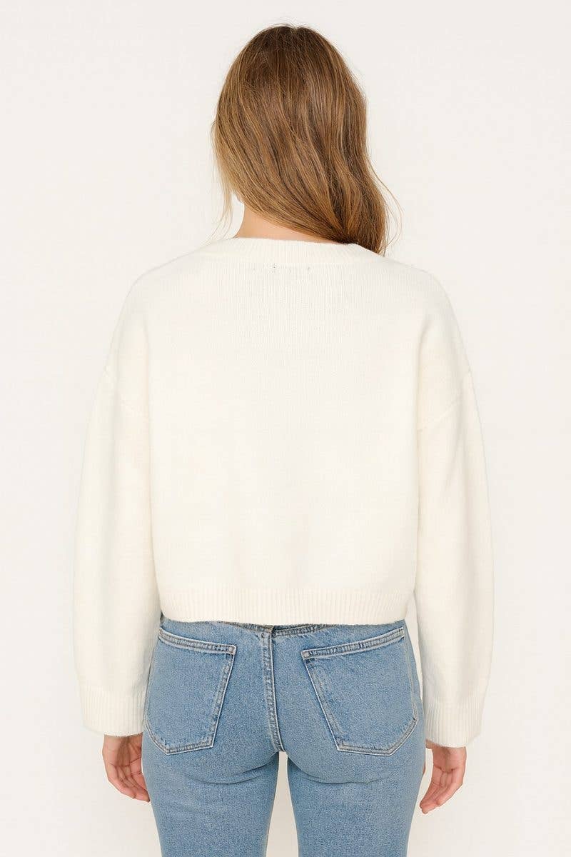 Vanilla Monkey - Wholesale Cardigan - Women's - Sailboat Print Button Up1