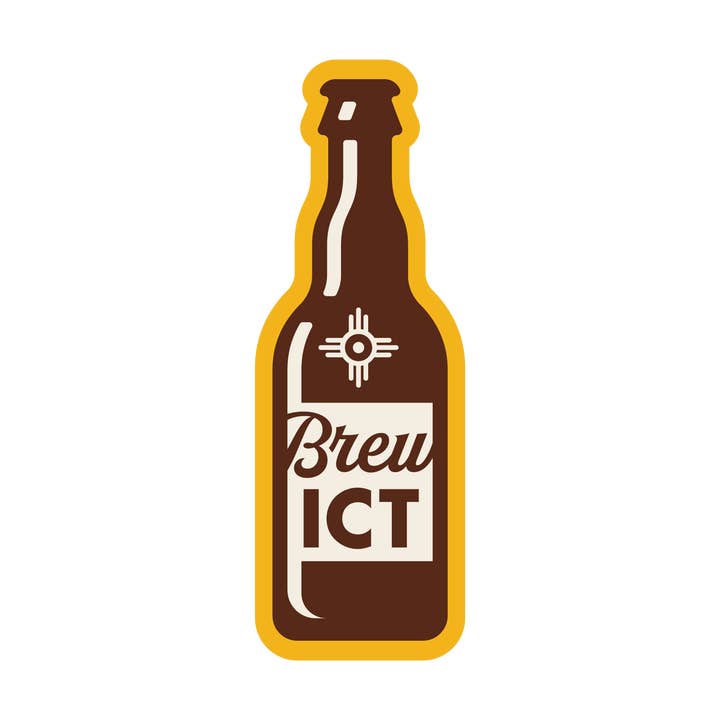 Brew ICT Sticker for wholesale by Heartlandia