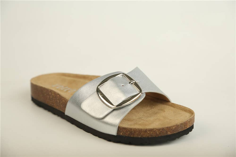 No Doubt Shoes – sandálias - Mulher por atacado – Sandálias com Fivela Grande e Palmilha Macia11