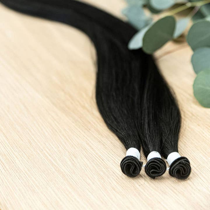 RAVEN INDIVIDUAL HANDTIED WEFT for wholesale on Faire1