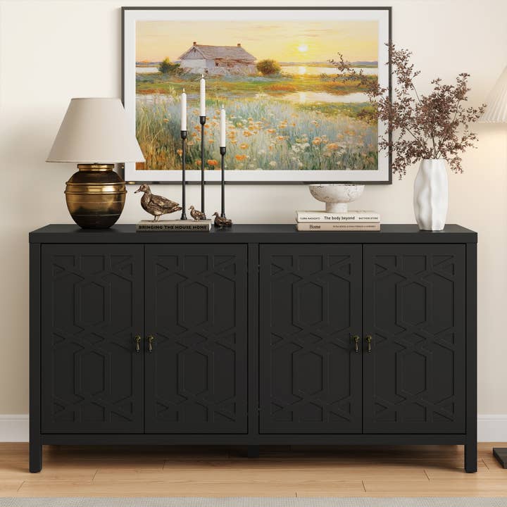 Sideboard Buffet Cabinet with Storage, 60'' Storage Cabinet for wholesale by Heynemo