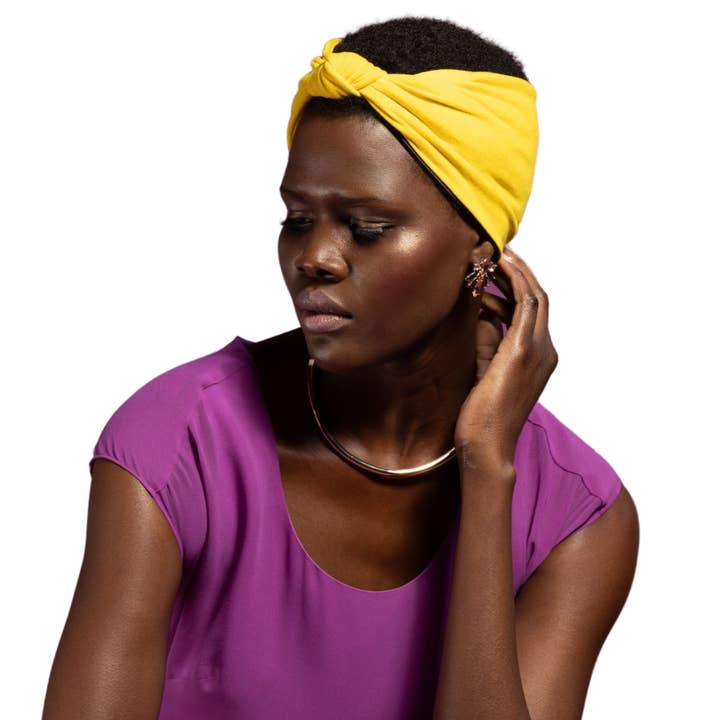 Soleil Knotted Headband for wholesale by You Go Natural