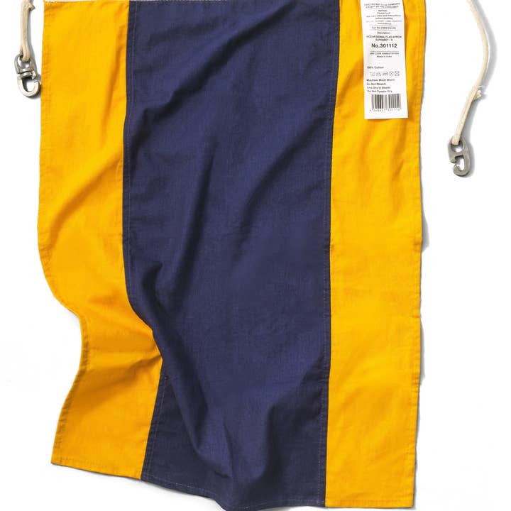 OCEAN SIGNAL FLAG APRON/D for wholesale by Puebco