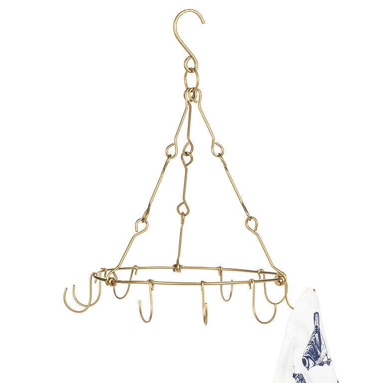 Abbott - Wholesale Wall Hook - Round Hanger with 9 Hooks-13"D2