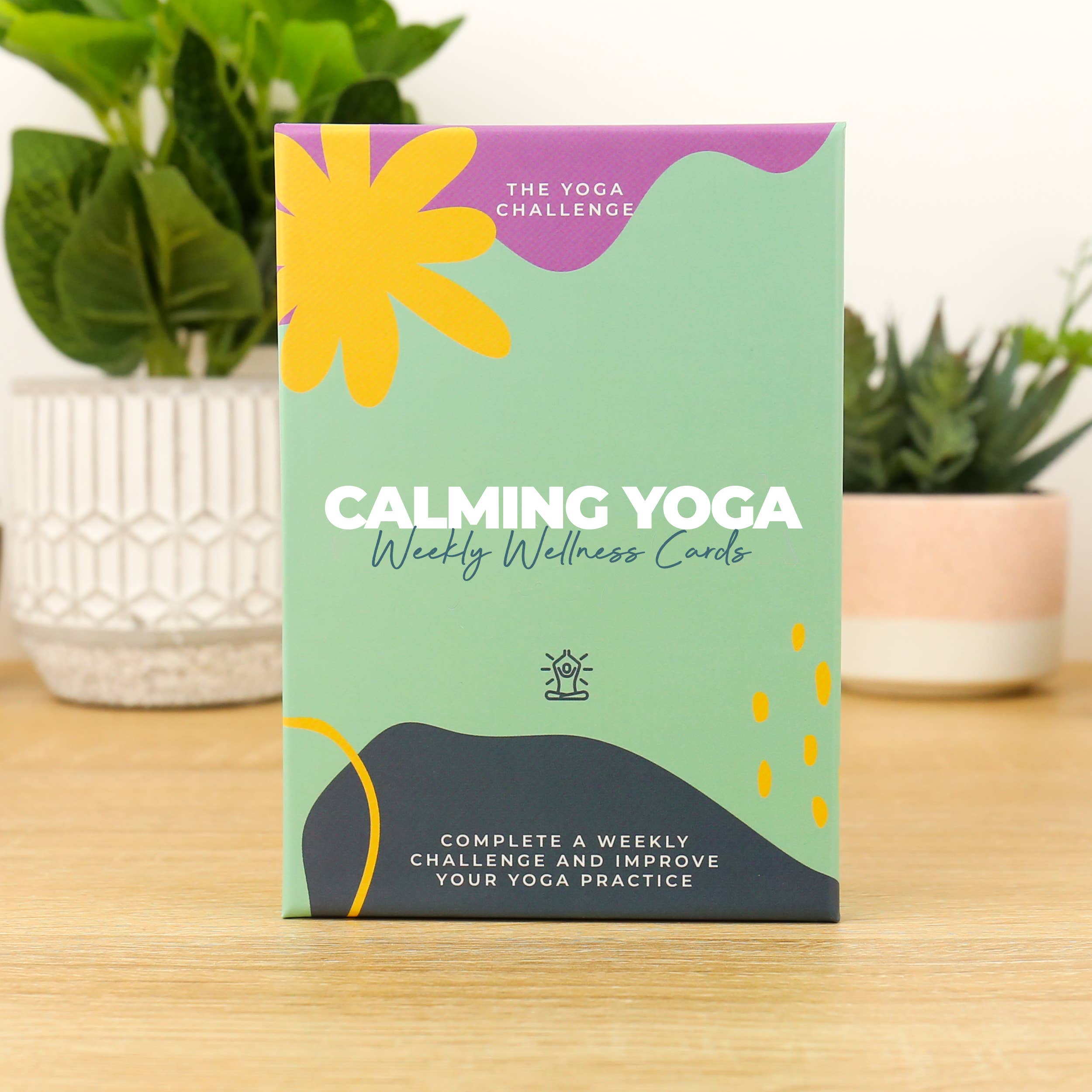 Gift Republic - Wholesale Card Game - Calming Yoga - Weekly Wellness Cards2