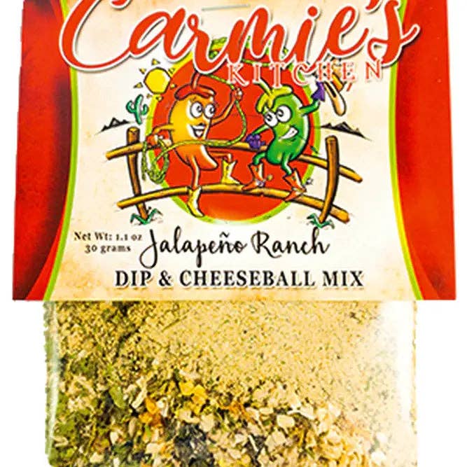 Carmie's Kitchen Dip Mix | Jalapeño Ranch for engroshandel hos The Crown and Cradle Wholesale