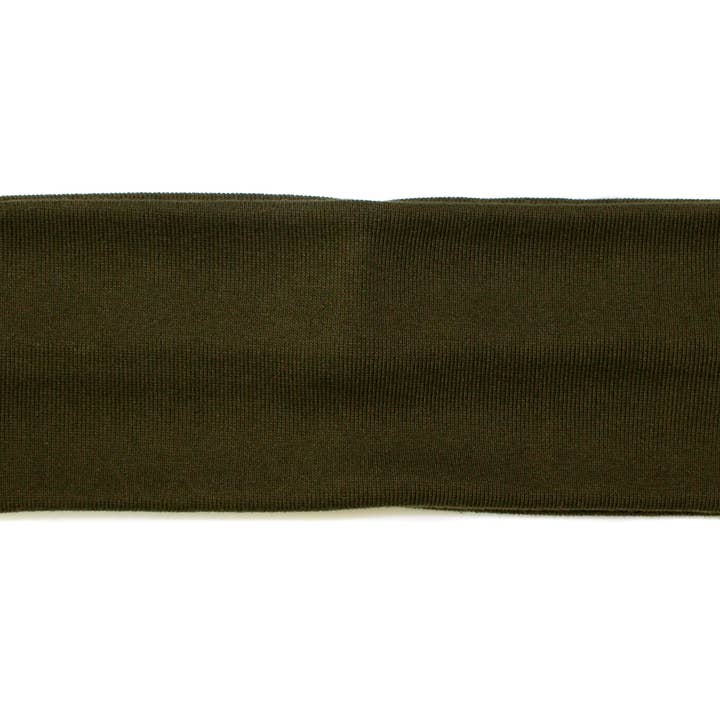 Strikket 7Cm Pandebånd - HHB31 OLIVE for engroshandel hos Hepburn & Co.