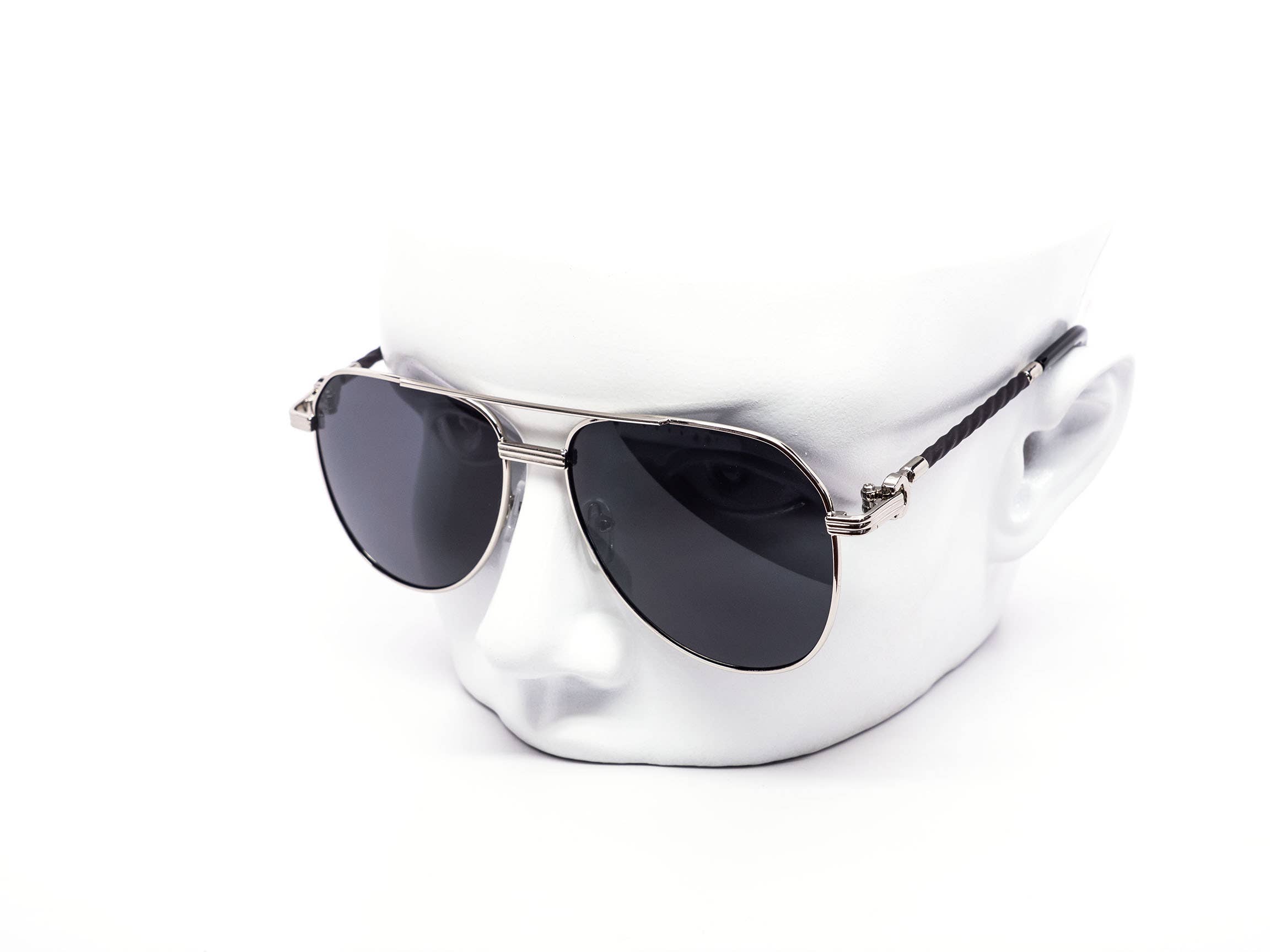 Still Friday - Wholesale Sunglasses - Women's - Oversized Rope Chain Aviator Gradient Sunglasses4