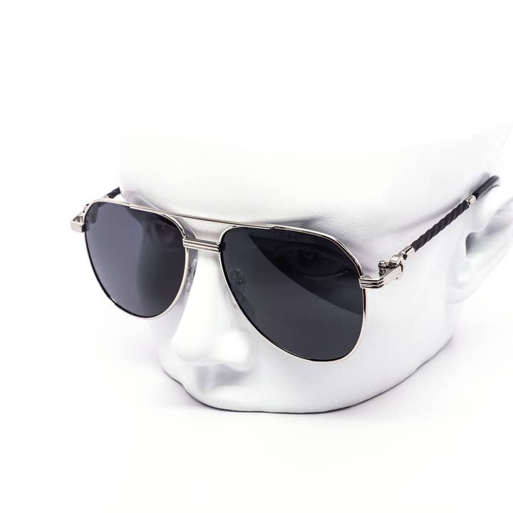 Still Friday - Wholesale Sunglasses - Women's - Oversized Rope Chain Aviator Gradient Sunglasses4