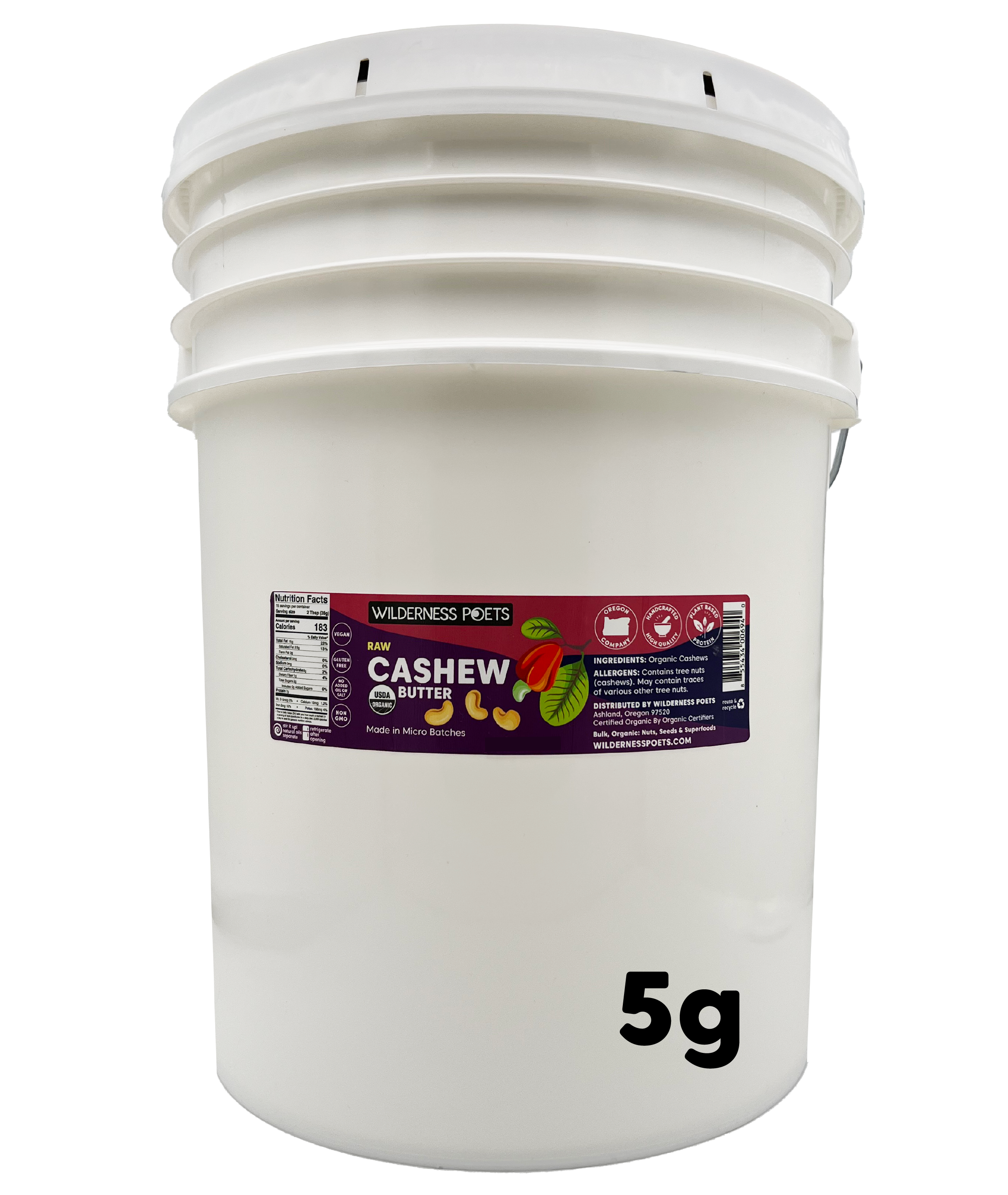 Wilderness Poets - Wholesale Nut Butter - Organic Cashew Butter10