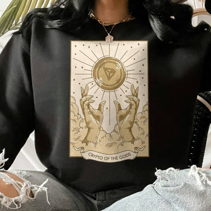 Tron God Sweatshirt, Tron God Fall Pullover Sweater for wholesale by PositiveParty