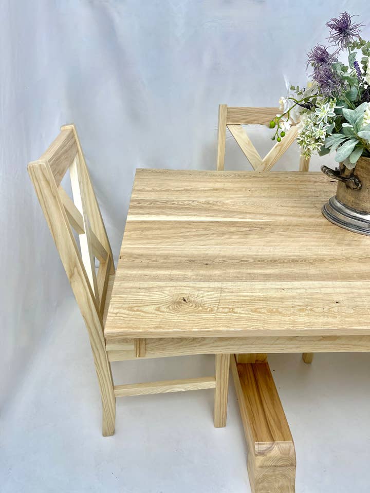 Monastery, French cottage table,French farmhouse, kitchen for wholesale by Oak & Post Furniture