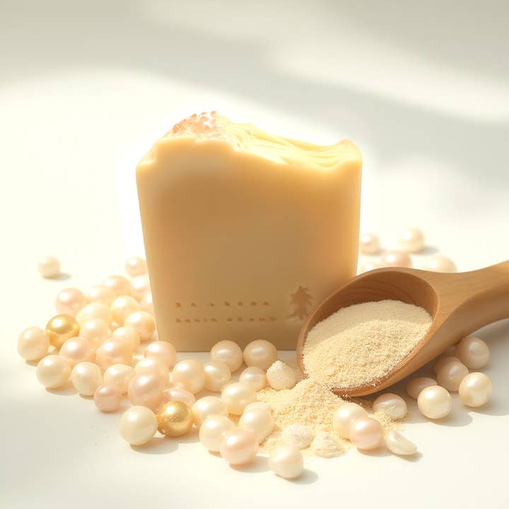 Bencao Herbalist - Wholesale Bar Soap - MOTHER OF PEARLS SOAP1