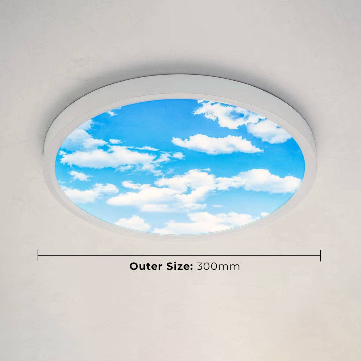 ENER-J – wholesale Chandelier/hanging light – Surface Mounted SKY LED Ceiling Light 24W 6500K IP200