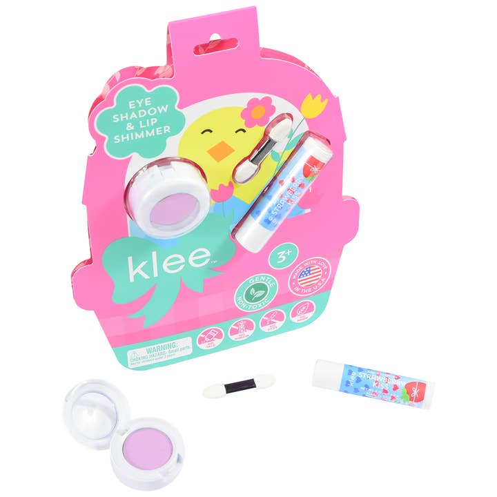 NYHED! Petal Bloom - Påskeøjenskygge og læbeshimmer-sæt for engroshandel hos Klee Naturals