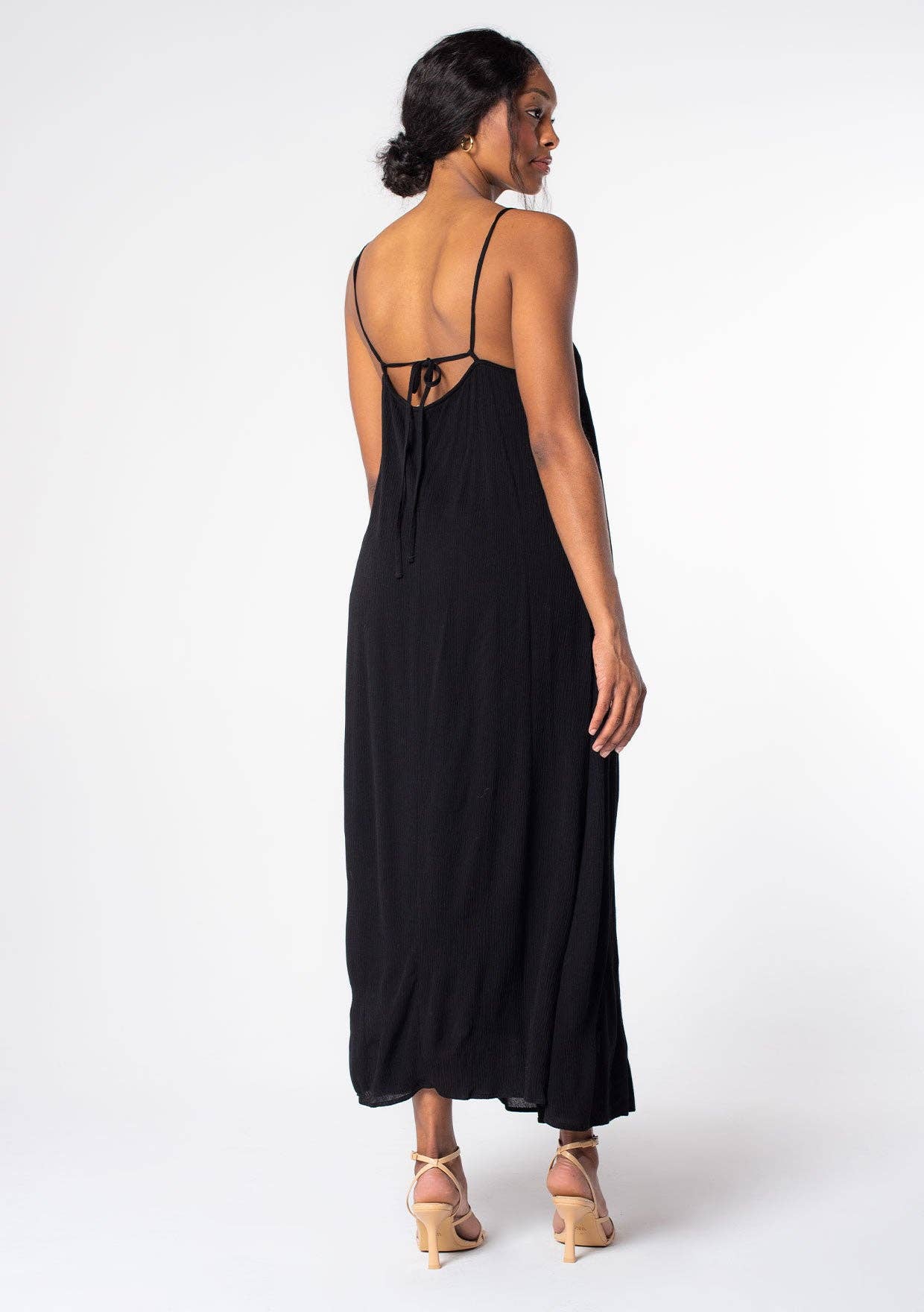 Lovestitch - Wholesale Dress - Women's - Bohemian High Slit Spaghetti Strap Maxi Dress1