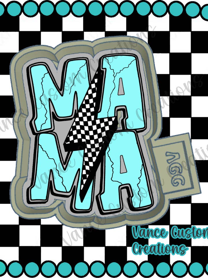 Mama Freshie Mögel för wholesale av Vance Custom Creations