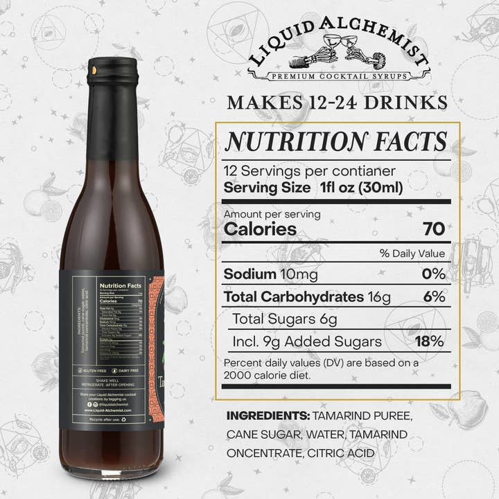 Liquid Alchemist Syrups - Wholesale Cocktail Mix/Syrup - Tamarindo Cocktail Syrup5