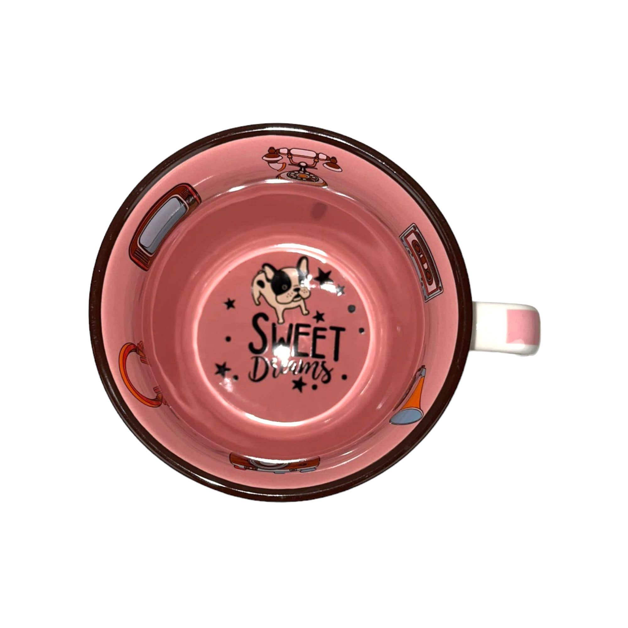 multicolore Tazza in ceramica da donna della collezione Sweet Candy in vendita all'ingrosso su Faire11