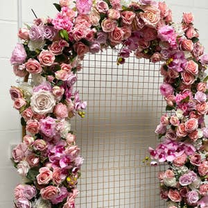 60 Mini ROSES-Bows 1/2 Wedding-Crafts-Scrapbook-Parties  Purple-Pink-Rose-Multi