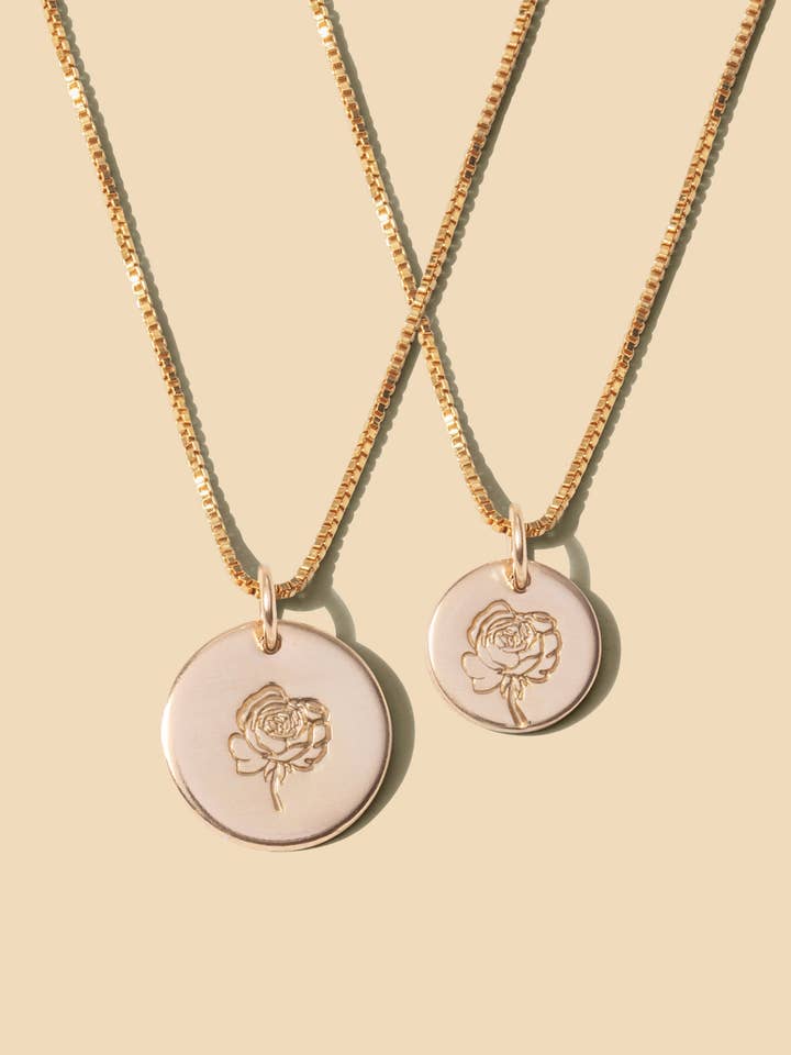 Peony • November Birth Flower for wholesale by Everly Made