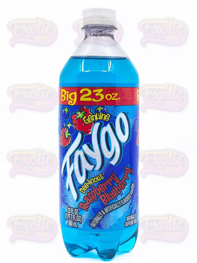 Exotic Blvd - Wholesale Soda/Carbonated Drink - Faygo Raspberry Blueberry0
