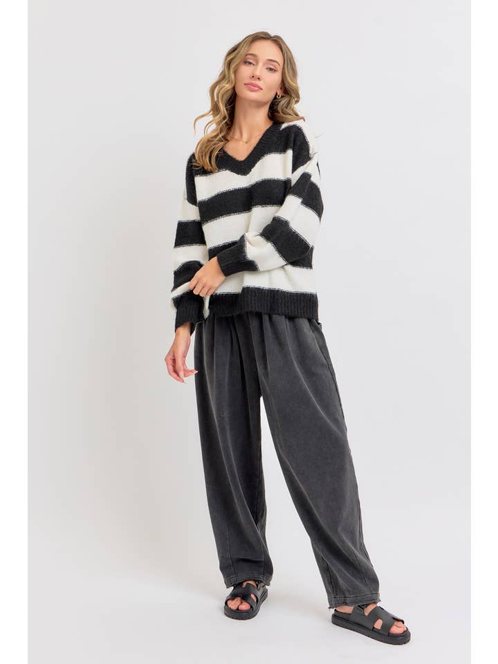 Sweet Lovely by Jen – wholesale Lounge Sweatpants/jogging bottoms – Women's – MINERAL WASHED SWEATPANTS IN FRENCH TERRY 12