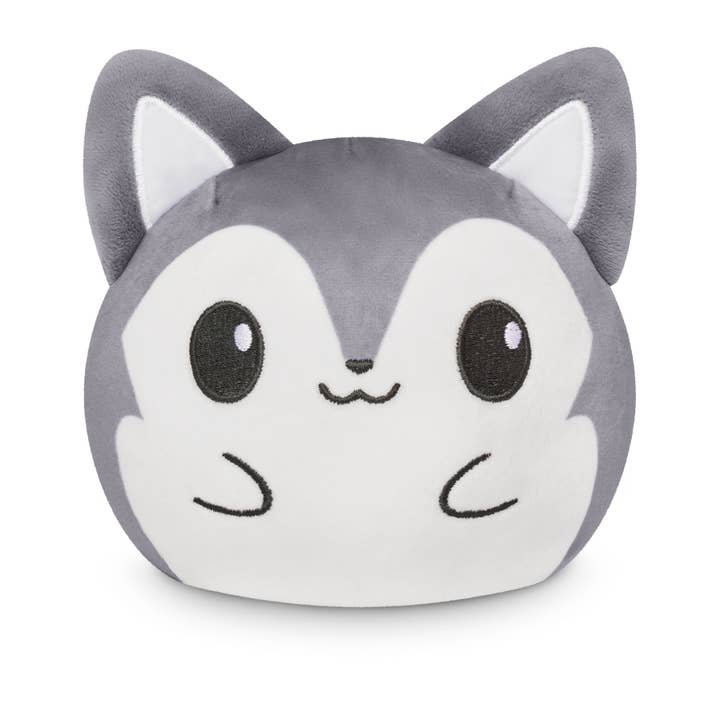 TeeTurtle - Wholesale Stuffed/Plush Toy - Kids & Baby - Plushiverse Fierce Wolf 4" Reversible Plushie2