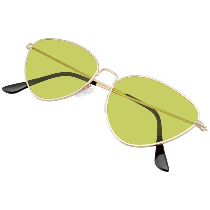 Emblem Eyewear - Wholesale Sunglasses - Women's - Sunglasses Retro Vintage Small Triangle Fashion Sun Glasses