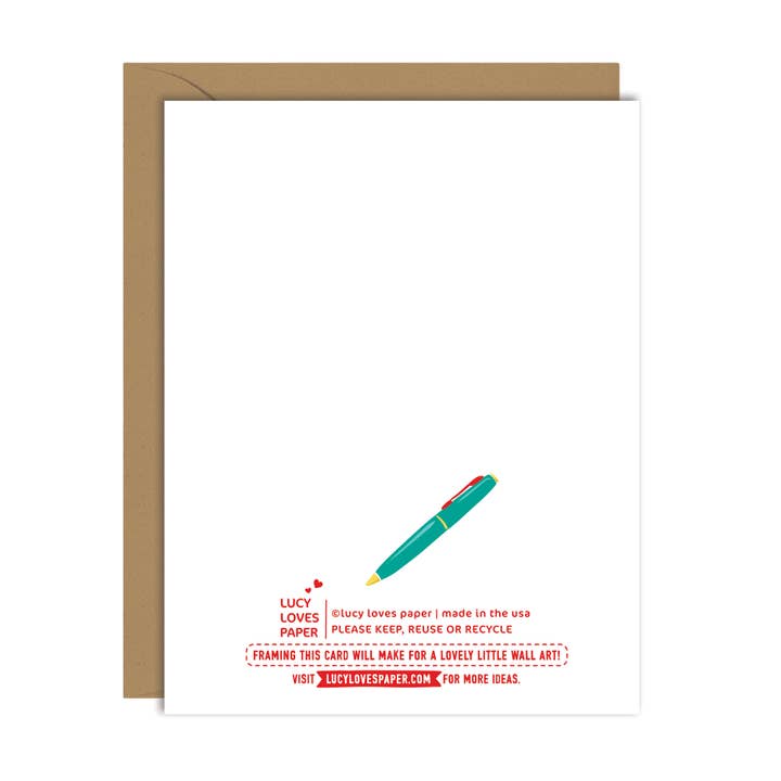 Lucy Loves Paper - Wholesale Sympathy Card - Always Remember | Support & Encouragement Card1