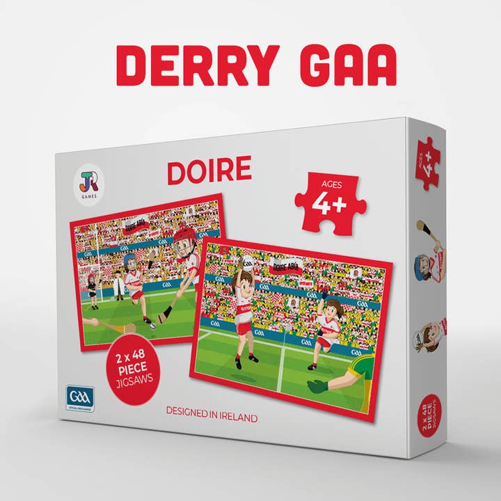 Derry GAA Jigsaw Puzzle Age 4+ for wholesale by JR Games