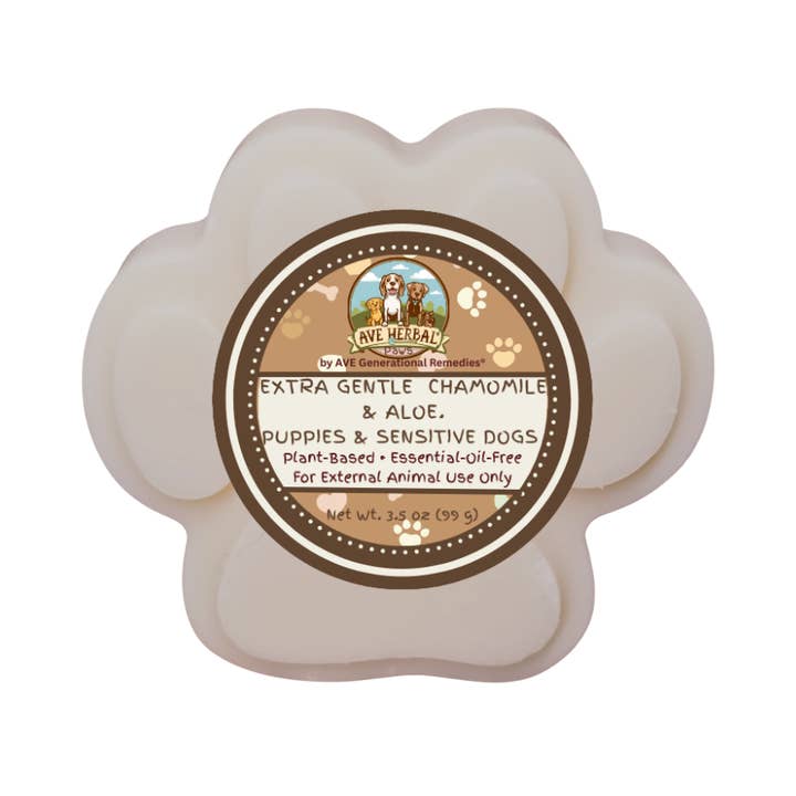 PureLife Organic Inc - Wholesale Pet Cleaning Supplies - AVE Herbal Paws Chamomile & Aloe Soap1
