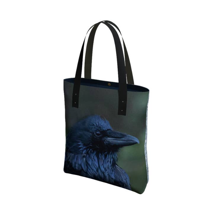 „Mystical Messenger“ Raven lærred mulepose for engroshandel hos Back to Nature Apparel