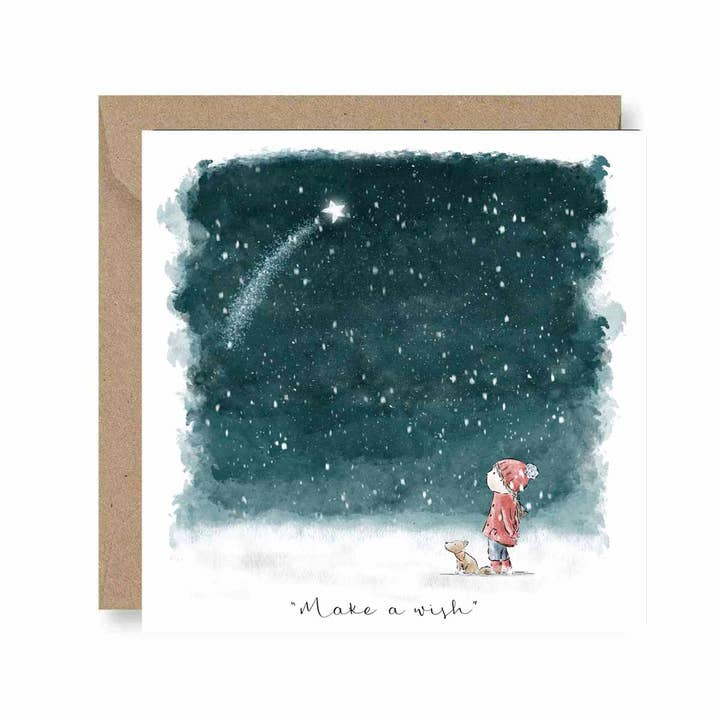 Make a wish - Greeting Card for wholesale by Deborah Maguire