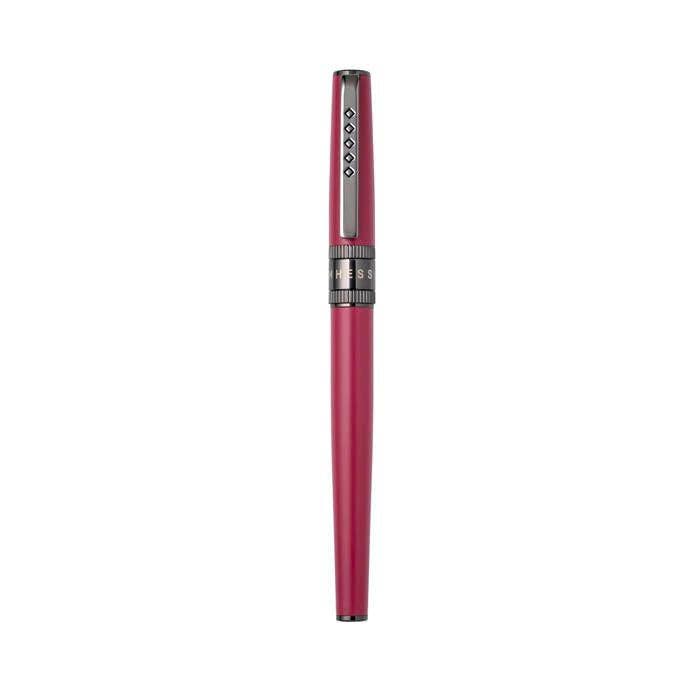 Manuscript - Vente Stylos - Stylo Rollerball Tom Hessin Rebel Rouge Garniture en Métal Canon1
