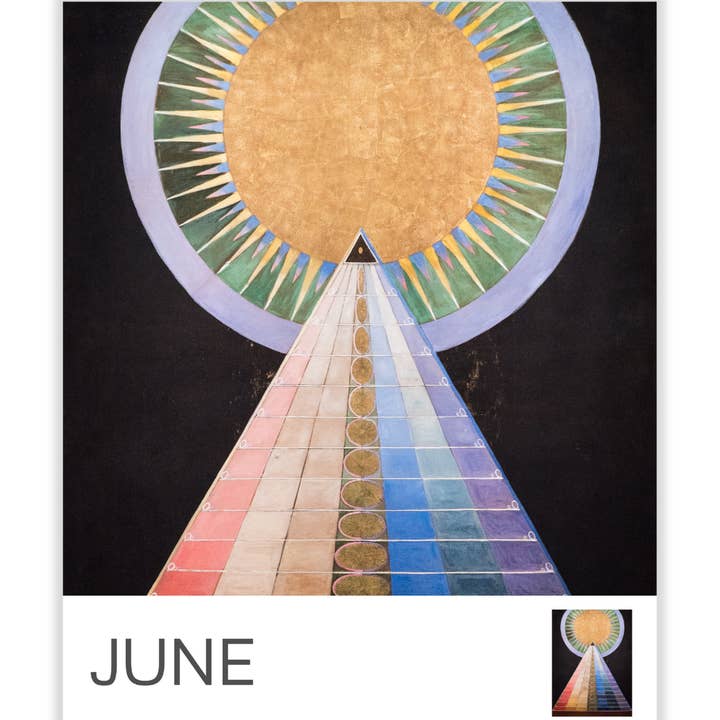 Marble City Press - Wholesale Calendar - Hilma af Klint 2026 Wall Calendar Marble City Press2