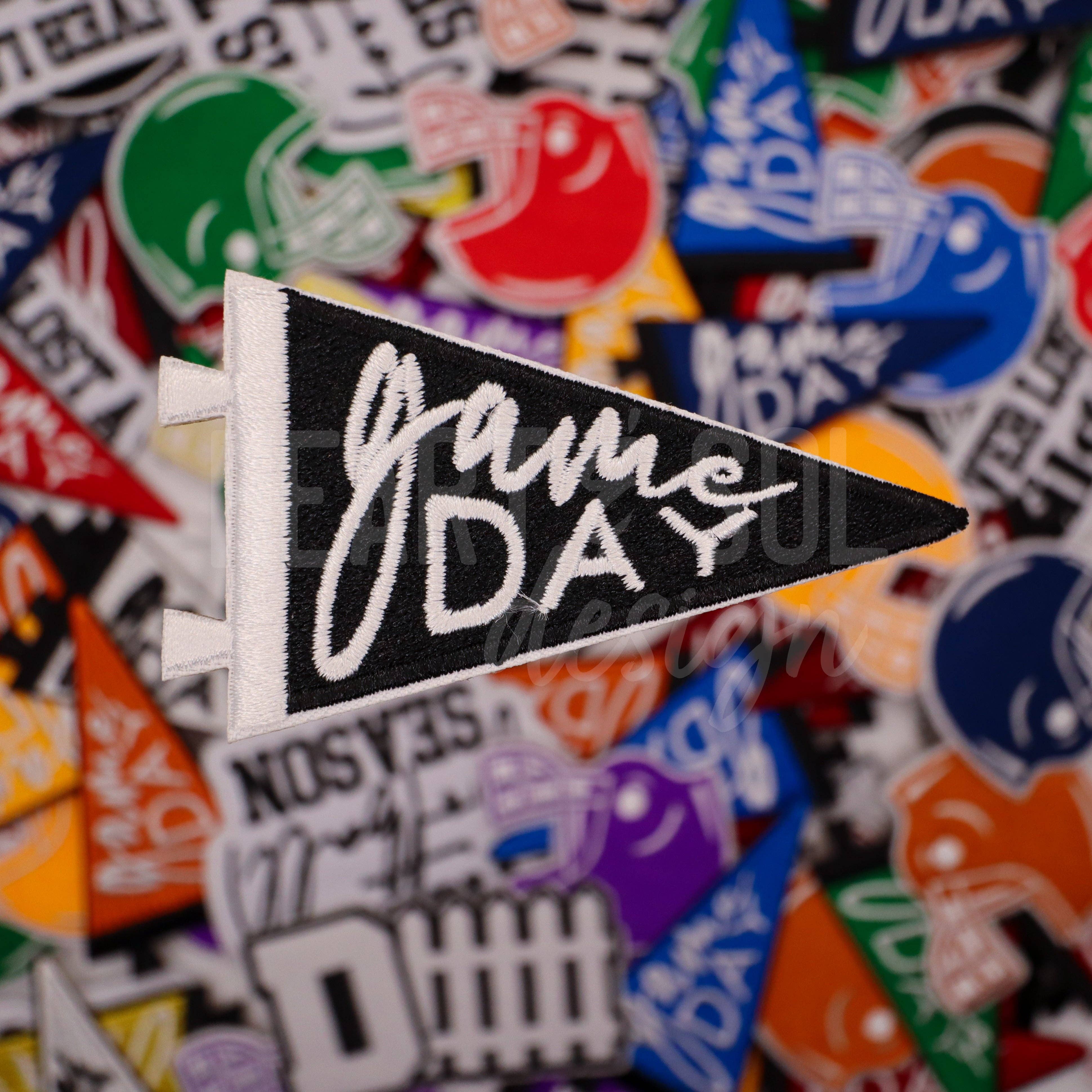 Heart & Sol Design - Wholesale Patch - GAME DAY PENNANT patch0
