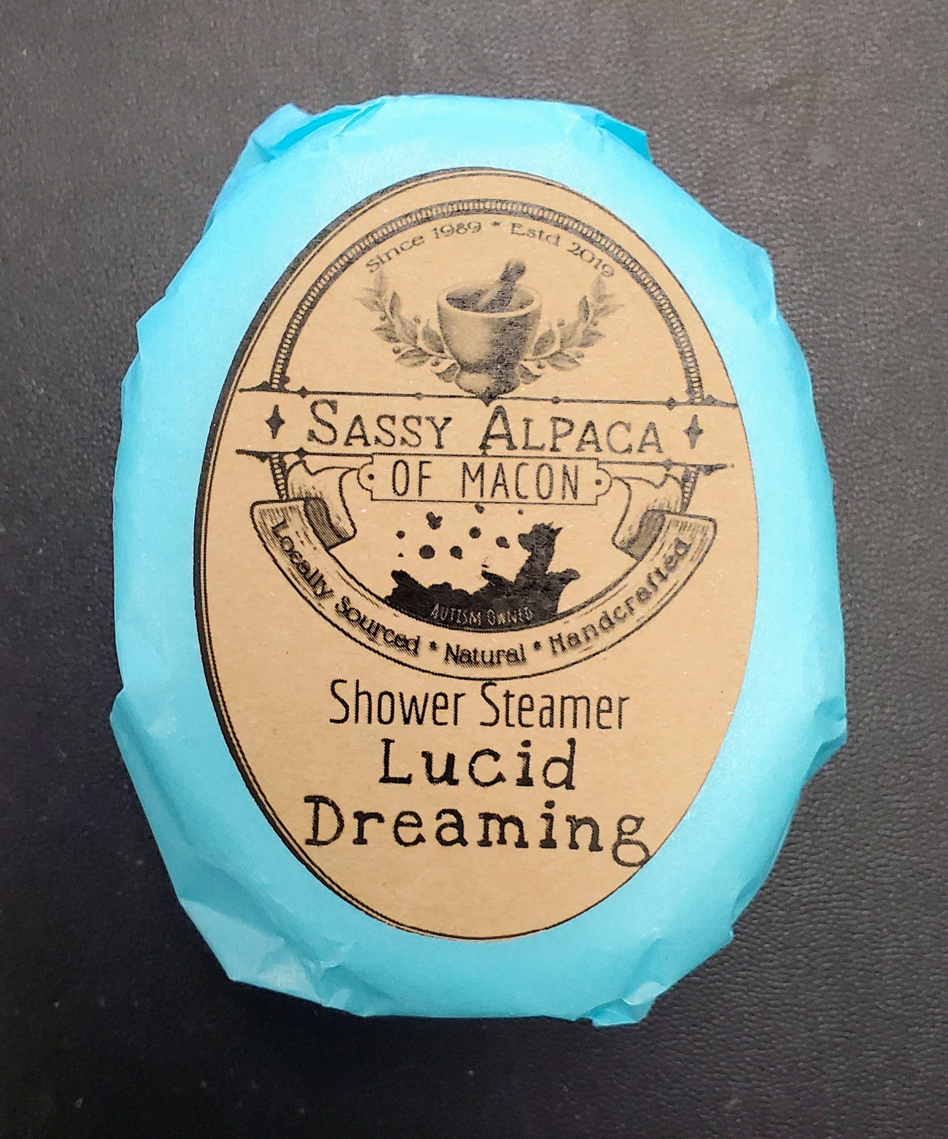 The Sassy Alpaca - Vente Bombe de douche/galet bien-être pour la douche - Pastille effervescente pour douche3