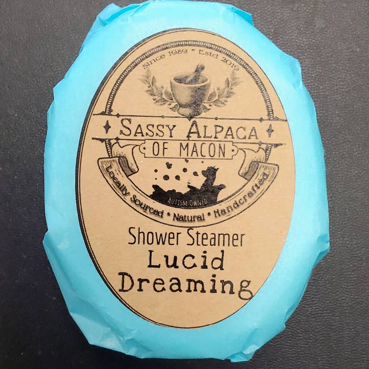 The Sassy Alpaca - Vente Bombe de douche/galet bien-être pour la douche - Pastille effervescente pour douche3