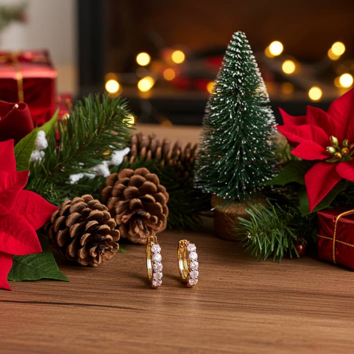 King of Bling Herren/Damen 925er Silber Gelb 1,50 ct VVS 'D' Moissanit 1-reihige Steinohrringe für den Großhandel von KING OF BLINGS