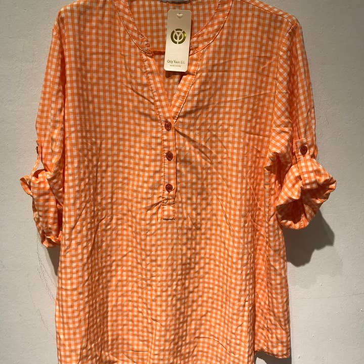 Only Yuan - Vendita all'ingrosso Camicetta - Donna - rif 4286 camicetta a quadri