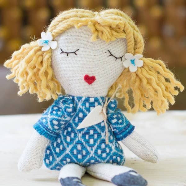 Chicoração - Vente Poupée – enfant - Poupée en laine faite main Dolly - plus de couleurs1