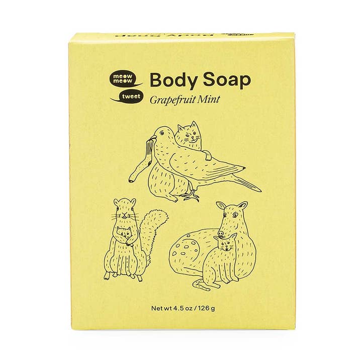 Meow Meow Tweet - Wholesale Bar Soap - Grapefruit Mint Body Soap0