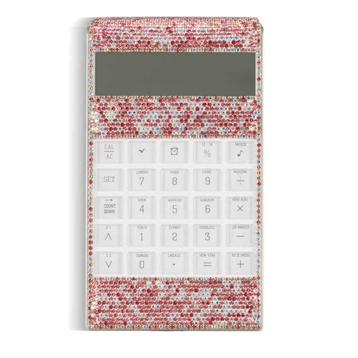 Ole - Vendita all'ingrosso Calcolatrice - Calcolatrice con strass fatta a mano MIS0888
