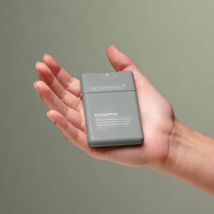 Noshinku - Wholesale Hand Sanitizer - REFILLABLE Eucalyptus Moisturizing Pocket Hand Sanitizer